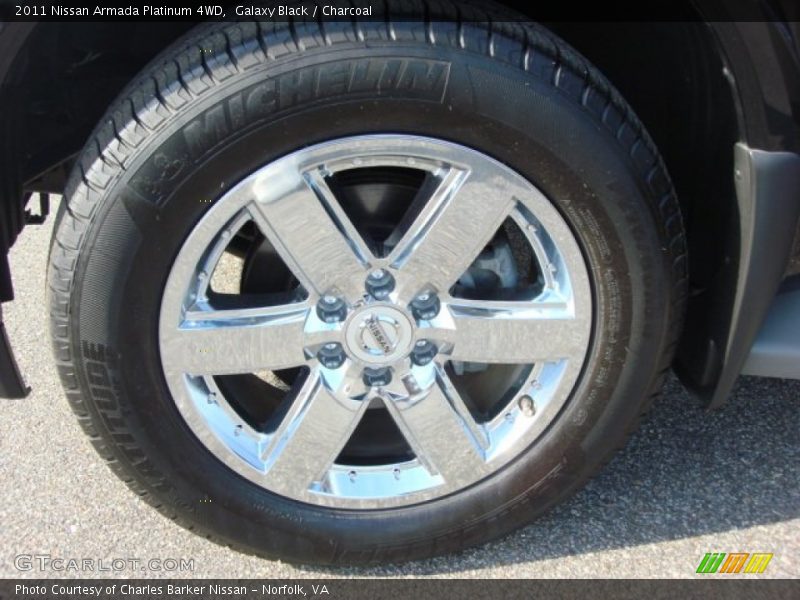 Galaxy Black / Charcoal 2011 Nissan Armada Platinum 4WD