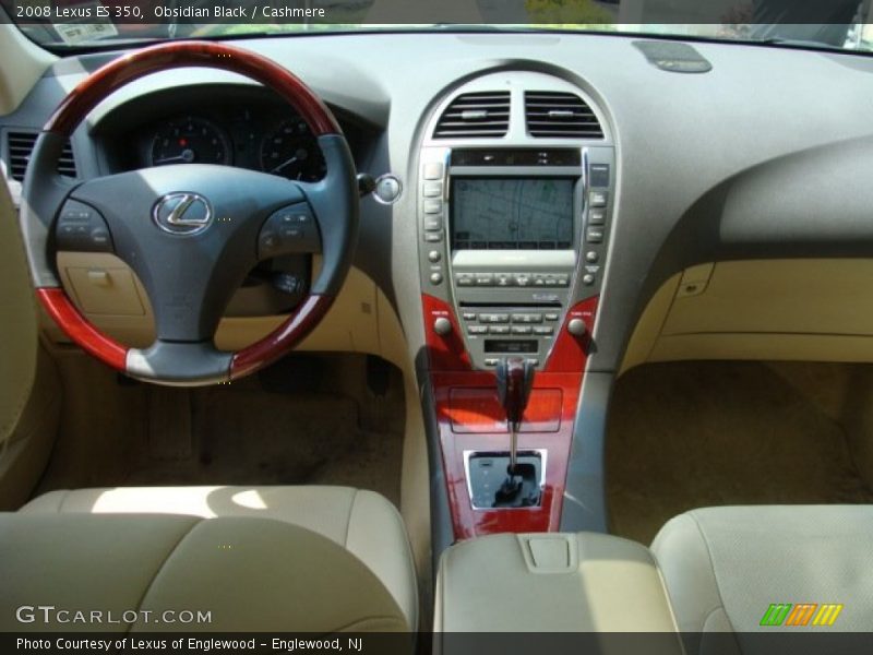 Obsidian Black / Cashmere 2008 Lexus ES 350