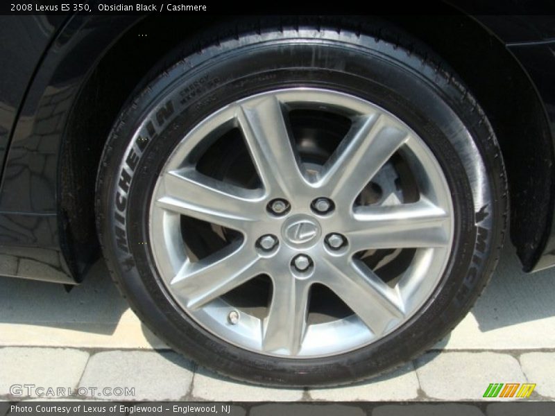 Obsidian Black / Cashmere 2008 Lexus ES 350