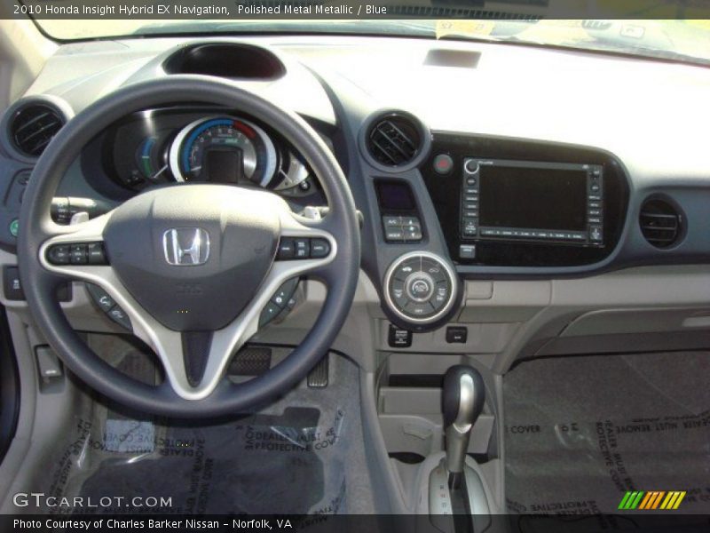 Dashboard of 2010 Insight Hybrid EX Navigation