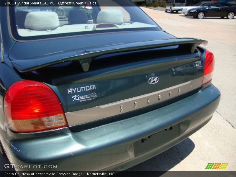 Cypress Green / Beige 2001 Hyundai Sonata GLS V6