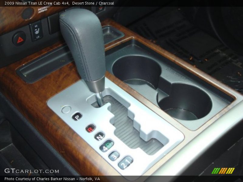  2009 Titan LE Crew Cab 4x4 5 Speed Automatic Shifter
