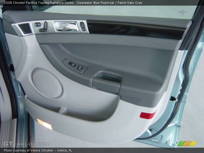 Clearwater Blue Pearlcoat / Pastel Slate Gray 2008 Chrysler Pacifica Touring Signature Series