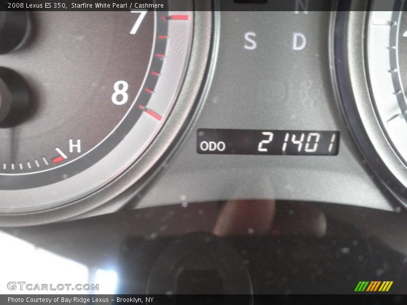 Starfire White Pearl / Cashmere 2008 Lexus ES 350