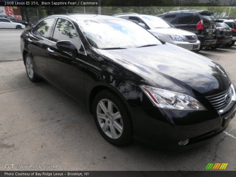 Black Sapphire Pearl / Cashmere 2008 Lexus ES 350