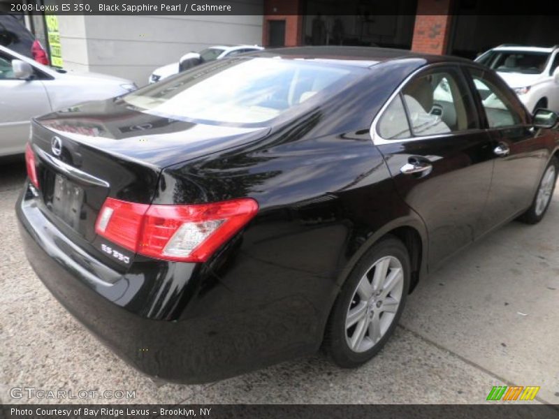 Black Sapphire Pearl / Cashmere 2008 Lexus ES 350