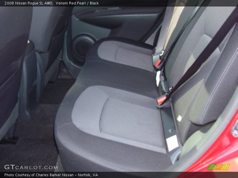 Venom Red Pearl / Black 2008 Nissan Rogue SL AWD