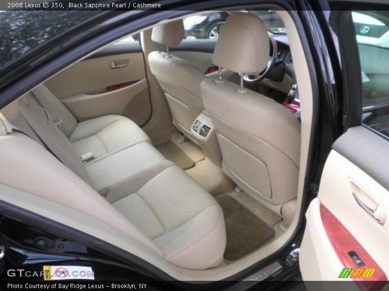 Black Sapphire Pearl / Cashmere 2008 Lexus ES 350