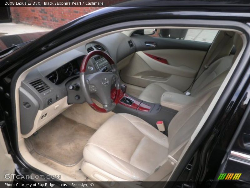 Black Sapphire Pearl / Cashmere 2008 Lexus ES 350