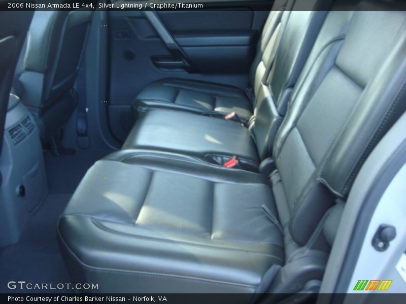 Silver Lightning / Graphite/Titanium 2006 Nissan Armada LE 4x4