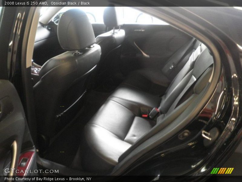 Obsidian Black / Black 2008 Lexus IS 250 AWD