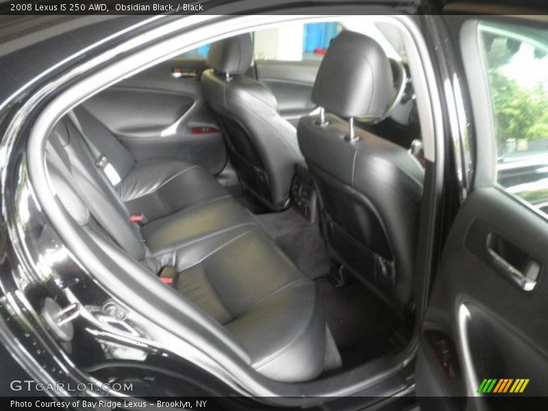 Obsidian Black / Black 2008 Lexus IS 250 AWD