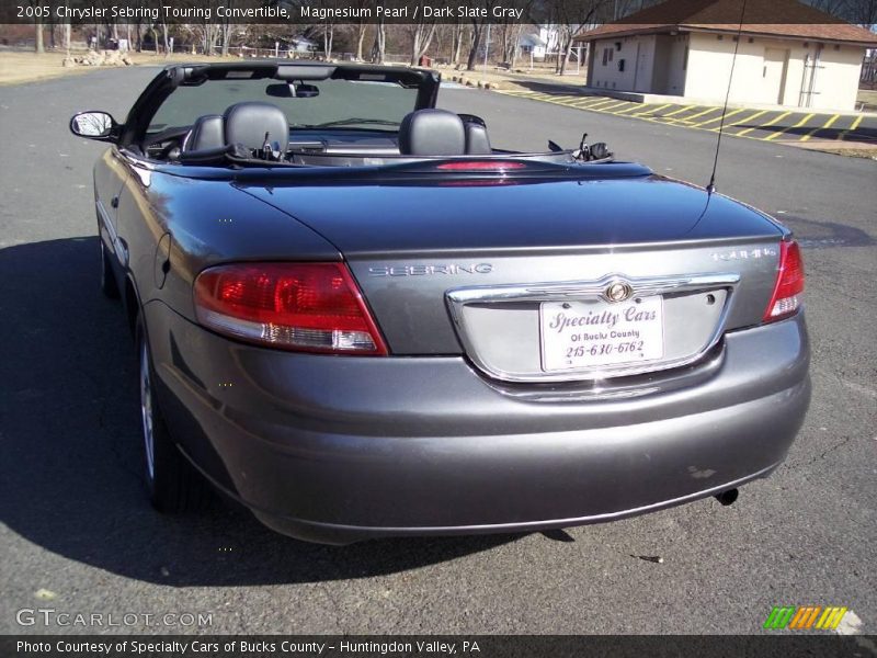 Magnesium Pearl / Dark Slate Gray 2005 Chrysler Sebring Touring Convertible