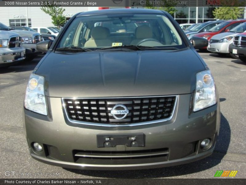 Polished Granite / Beige 2008 Nissan Sentra 2.0 S
