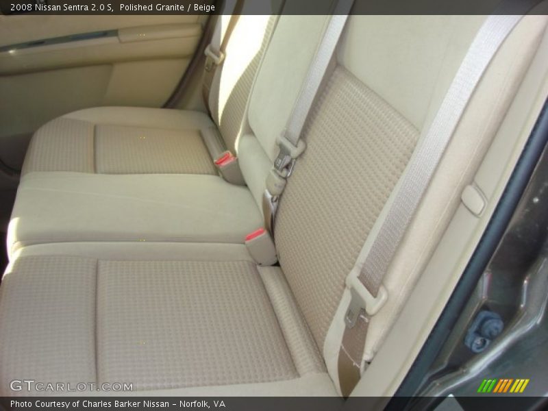 Polished Granite / Beige 2008 Nissan Sentra 2.0 S