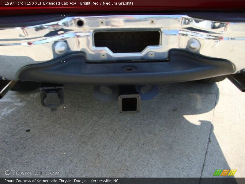 Bright Red / Medium Graphite 1997 Ford F150 XLT Extended Cab 4x4