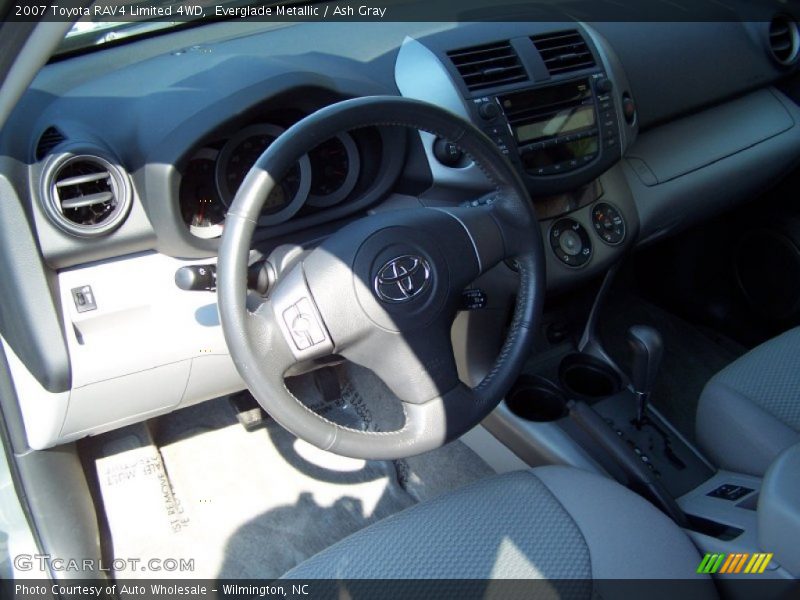 Everglade Metallic / Ash Gray 2007 Toyota RAV4 Limited 4WD