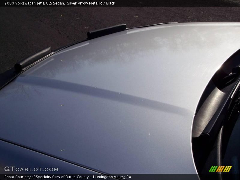 Silver Arrow Metallic / Black 2000 Volkswagen Jetta GLS Sedan