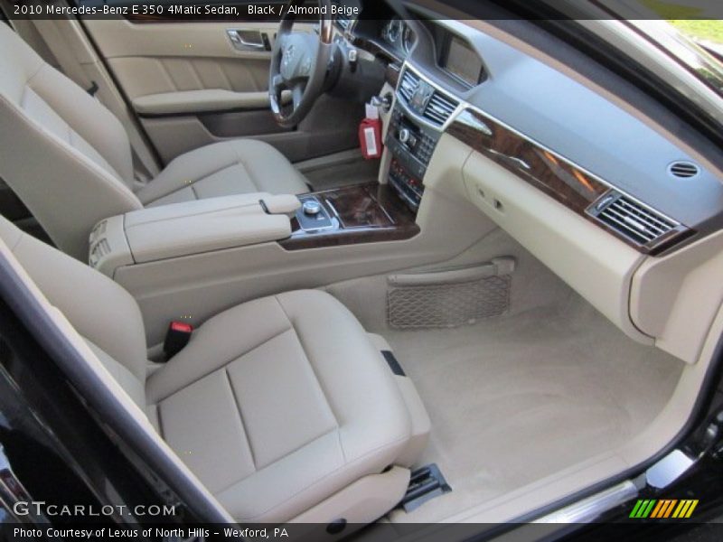Black / Almond Beige 2010 Mercedes-Benz E 350 4Matic Sedan