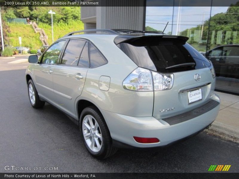 Bamboo Pearl / Parchment 2009 Lexus RX 350 AWD