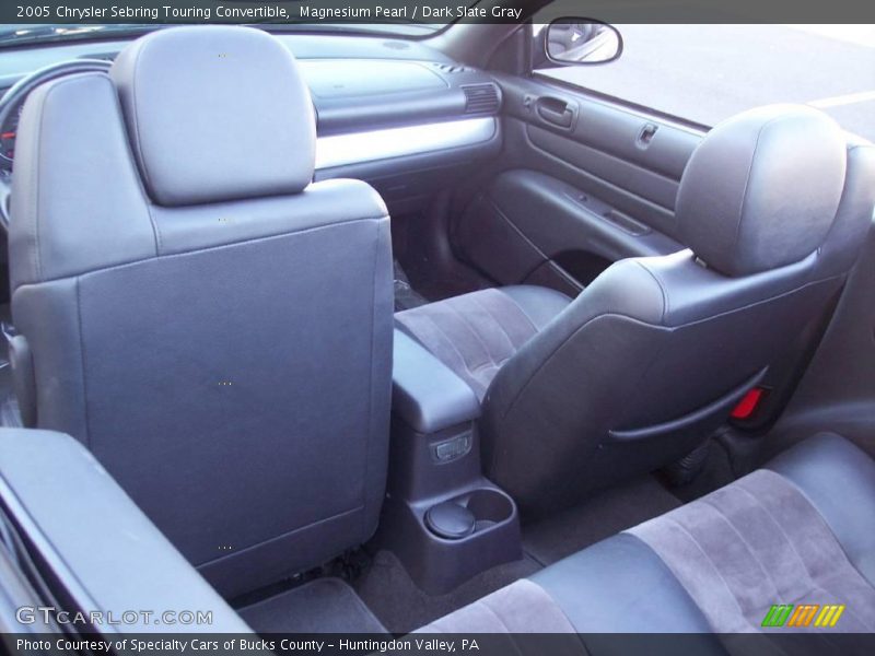 Magnesium Pearl / Dark Slate Gray 2005 Chrysler Sebring Touring Convertible