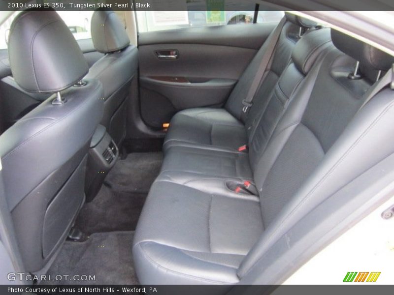 Tungsten Silver Pearl / Black 2010 Lexus ES 350
