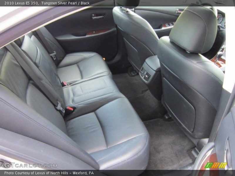 Tungsten Silver Pearl / Black 2010 Lexus ES 350