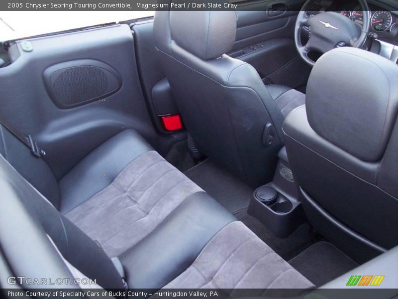 Magnesium Pearl / Dark Slate Gray 2005 Chrysler Sebring Touring Convertible