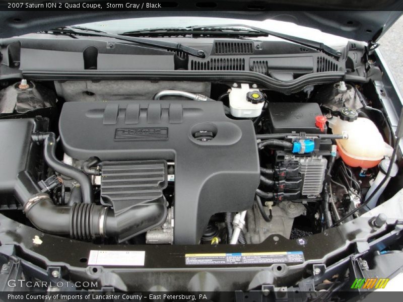  2007 ION 2 Quad Coupe Engine - 2.2 Liter DOHC 16-Valve 4 Cylinder