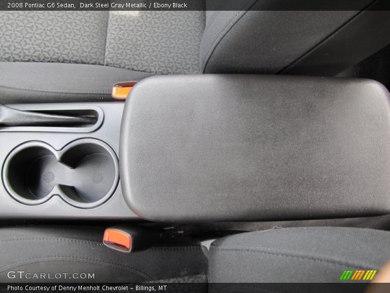 Dark Steel Gray Metallic / Ebony Black 2008 Pontiac G6 Sedan