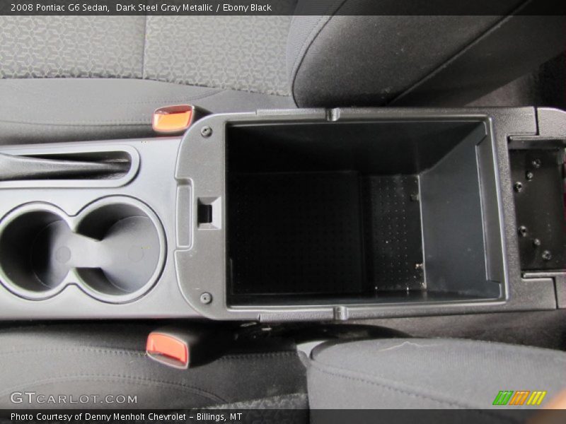 Dark Steel Gray Metallic / Ebony Black 2008 Pontiac G6 Sedan