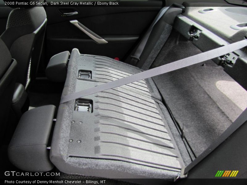 Dark Steel Gray Metallic / Ebony Black 2008 Pontiac G6 Sedan