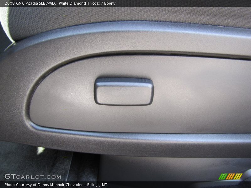 White Diamond Tricoat / Ebony 2008 GMC Acadia SLE AWD