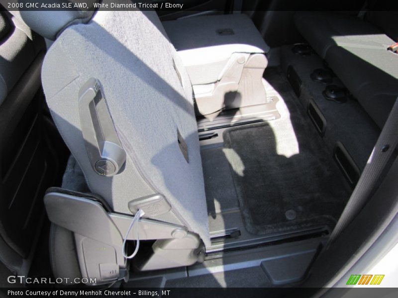 White Diamond Tricoat / Ebony 2008 GMC Acadia SLE AWD