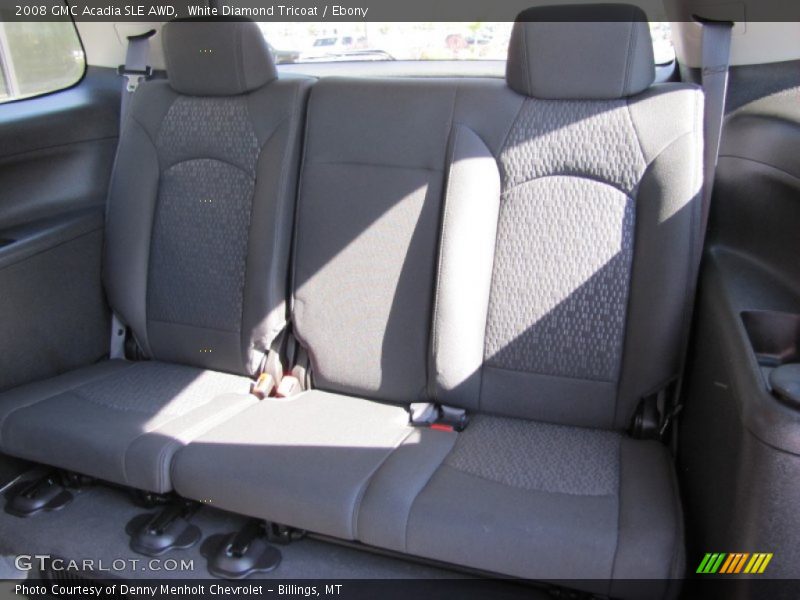 White Diamond Tricoat / Ebony 2008 GMC Acadia SLE AWD