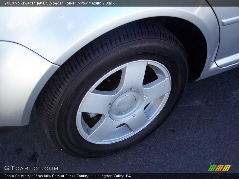 Silver Arrow Metallic / Black 2000 Volkswagen Jetta GLS Sedan
