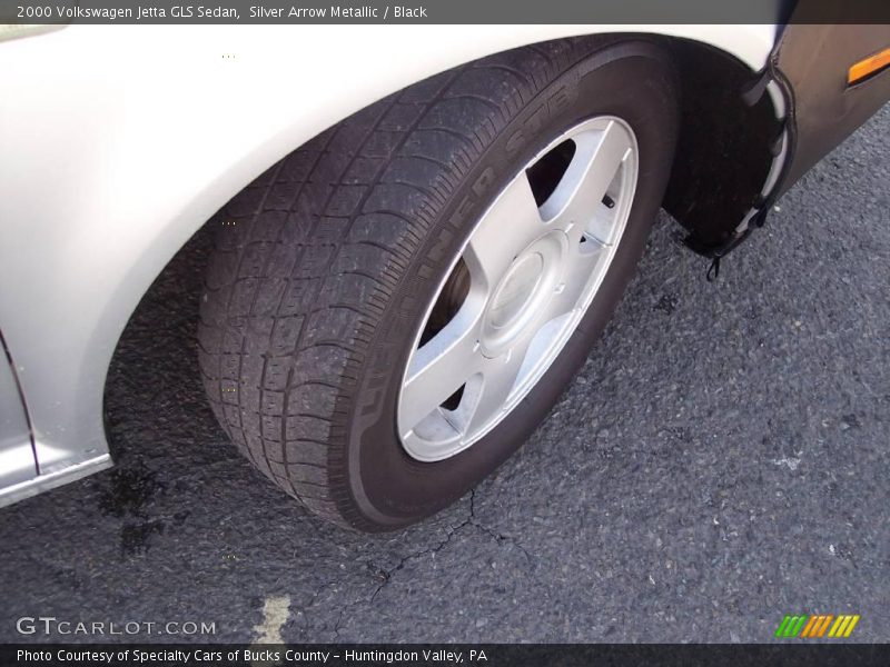 Silver Arrow Metallic / Black 2000 Volkswagen Jetta GLS Sedan