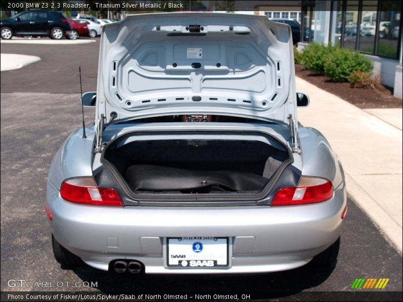 Titanium Silver Metallic / Black 2000 BMW Z3 2.3 Roadster