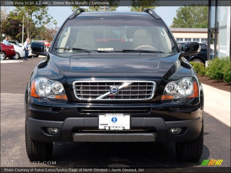 Ember Black Metallic / Sandstone 2008 Volvo XC90 3.2 AWD