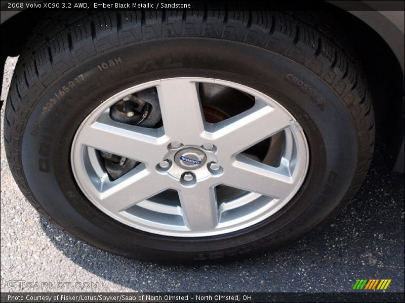 Ember Black Metallic / Sandstone 2008 Volvo XC90 3.2 AWD