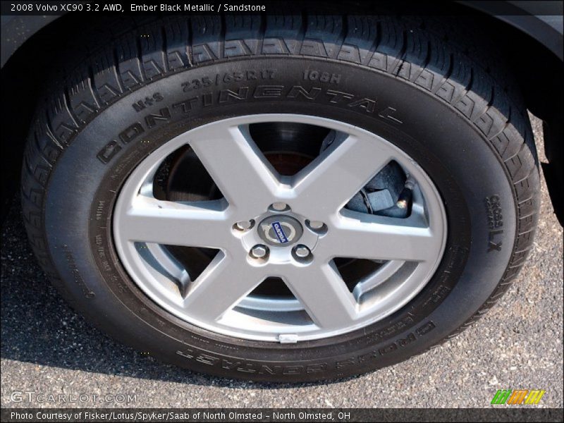 Ember Black Metallic / Sandstone 2008 Volvo XC90 3.2 AWD