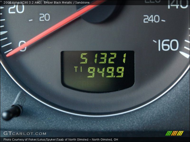 Ember Black Metallic / Sandstone 2008 Volvo XC90 3.2 AWD