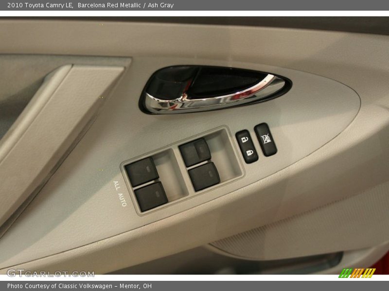 Barcelona Red Metallic / Ash Gray 2010 Toyota Camry LE