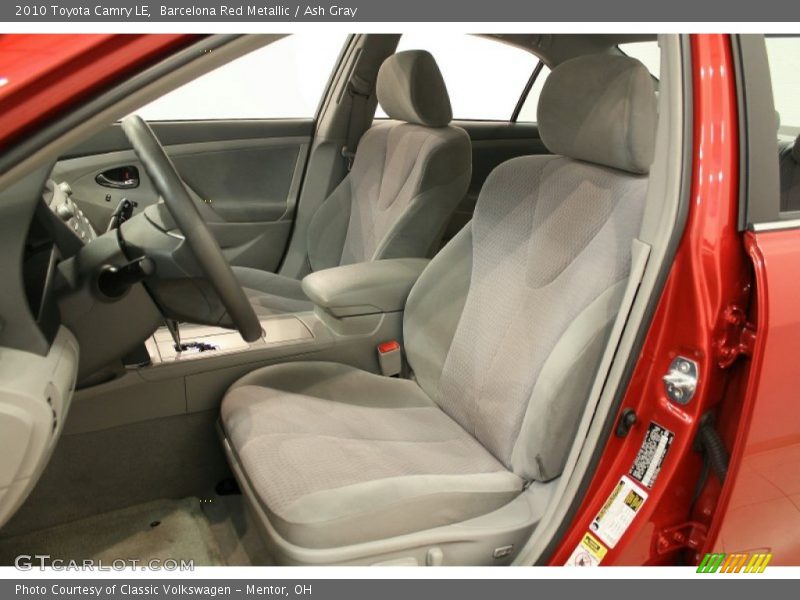 Barcelona Red Metallic / Ash Gray 2010 Toyota Camry LE