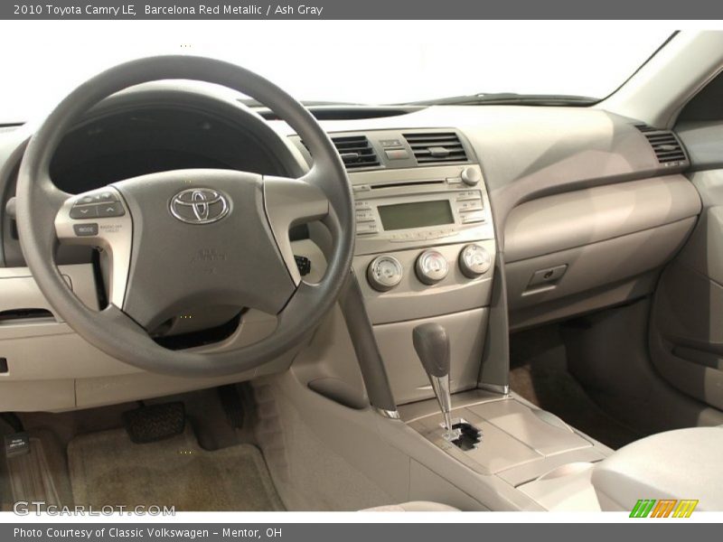 Barcelona Red Metallic / Ash Gray 2010 Toyota Camry LE