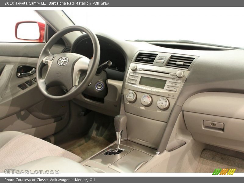 Barcelona Red Metallic / Ash Gray 2010 Toyota Camry LE