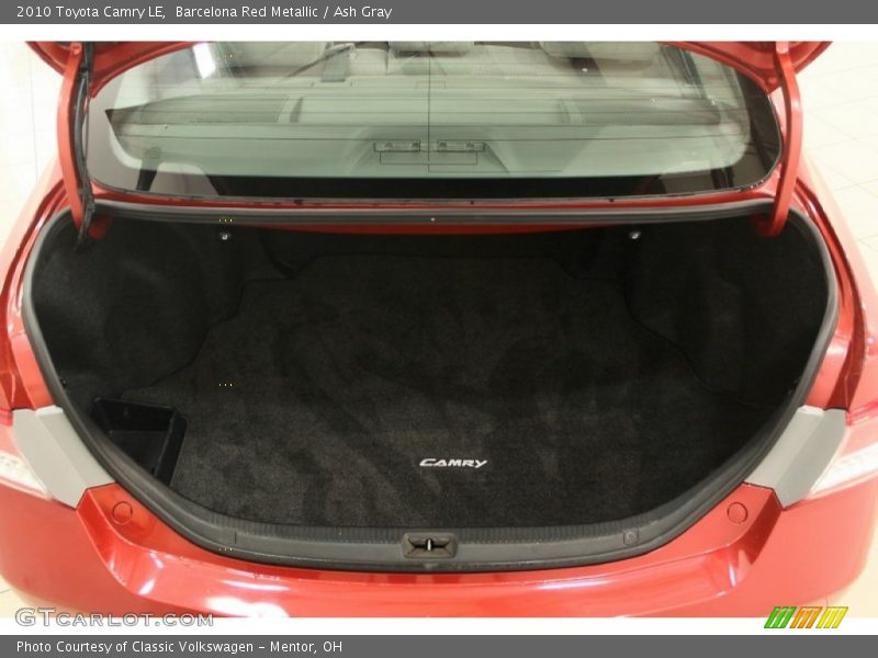 Barcelona Red Metallic / Ash Gray 2010 Toyota Camry LE