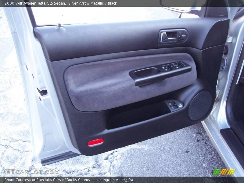 Silver Arrow Metallic / Black 2000 Volkswagen Jetta GLS Sedan