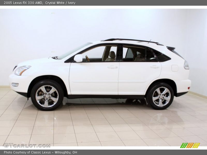 Crystal White / Ivory 2005 Lexus RX 330 AWD