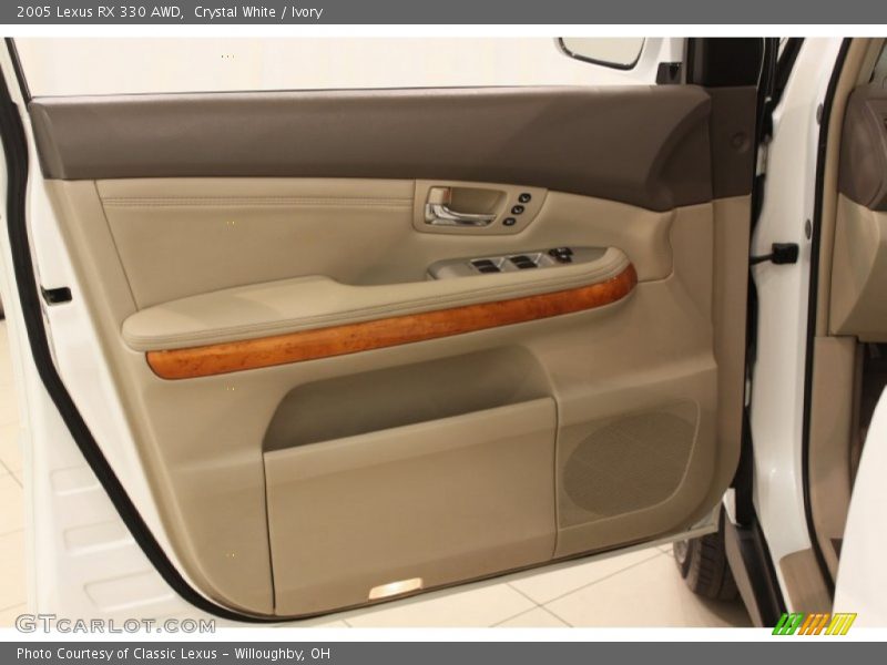 Crystal White / Ivory 2005 Lexus RX 330 AWD